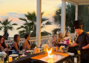 Embracing the Chill: Cozy Nights in a 30A Vacation Rental with a Private Hibachi Chef