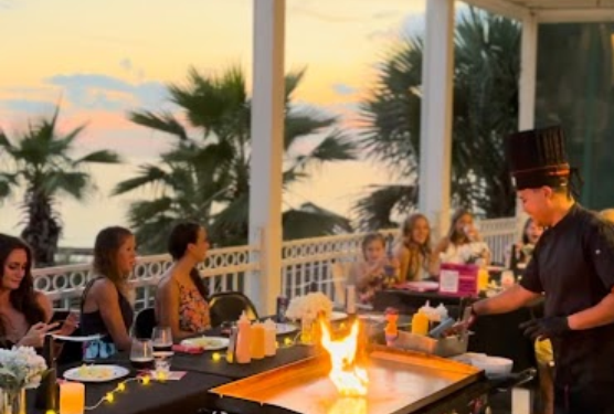 Embracing the Chill: Cozy Nights in a 30A Vacation Rental with a Private Hibachi Chef