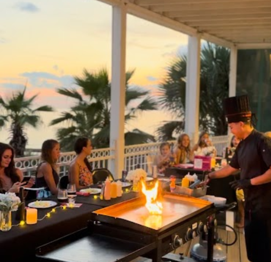 Embracing the Chill: Cozy Nights in a 30A Vacation Rental with a Private Hibachi Chef